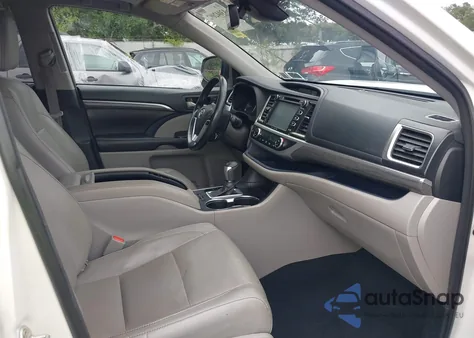 2018 Toyota Highlander Limited Platinum from USA, damaged, VIN 5TDDZRFH0JS908682